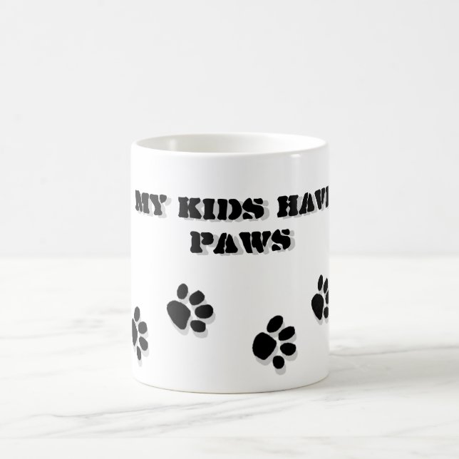 Mug Mes enfants ont des pattes (Centre)