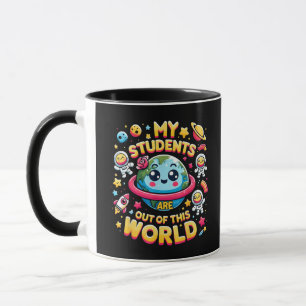 Mug Mes Étudiants sont sortis de ces planètes spatiale