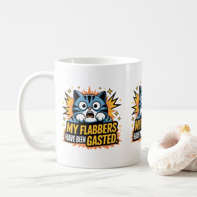 Mug Mes Flambeurs Ont Été Gâtés Drôle Chat Moms & Dads (Avec donut)