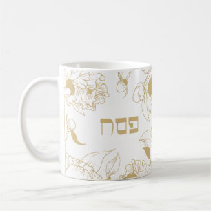 Mug Mes fleurs d'or de la moto passover