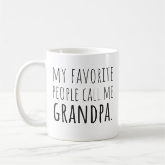 Mug Mes Gens Favoris M'Appelent Grand-Père