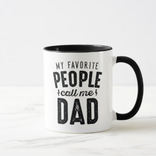 Mug Mes Gens Favoris M'Appelent Papa