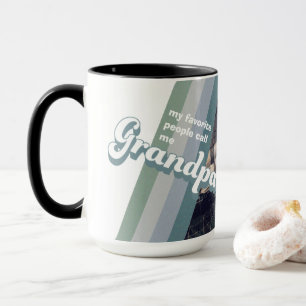 Mug Mes gens favoris m'appellent Grandpa Photo Gift