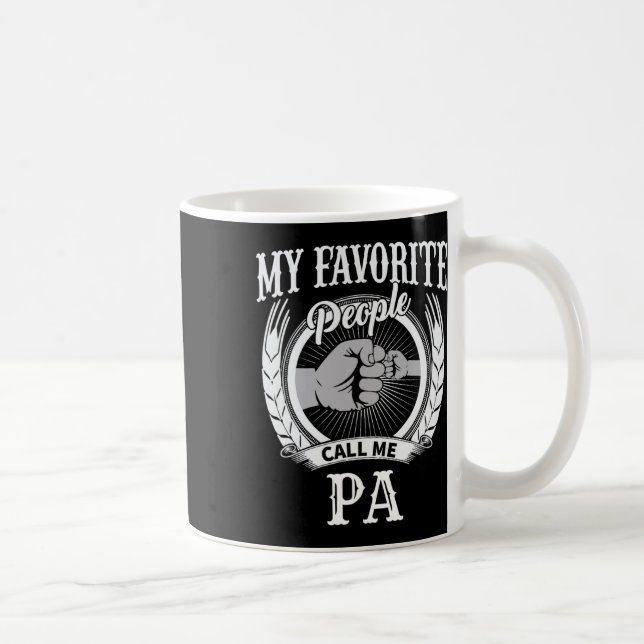 Mug Mes Gens Préférés M'Appelent Pa Grandpa (Droite)
