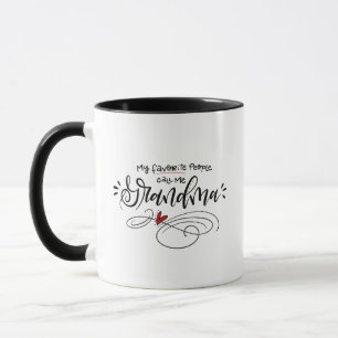 Mug Mes gens préférés m'appellent grand-mère ~ Letteri
