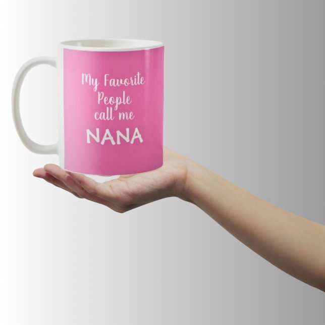 Mug Mes gens préférés m'appellent Nana (Créateur téléchargé)