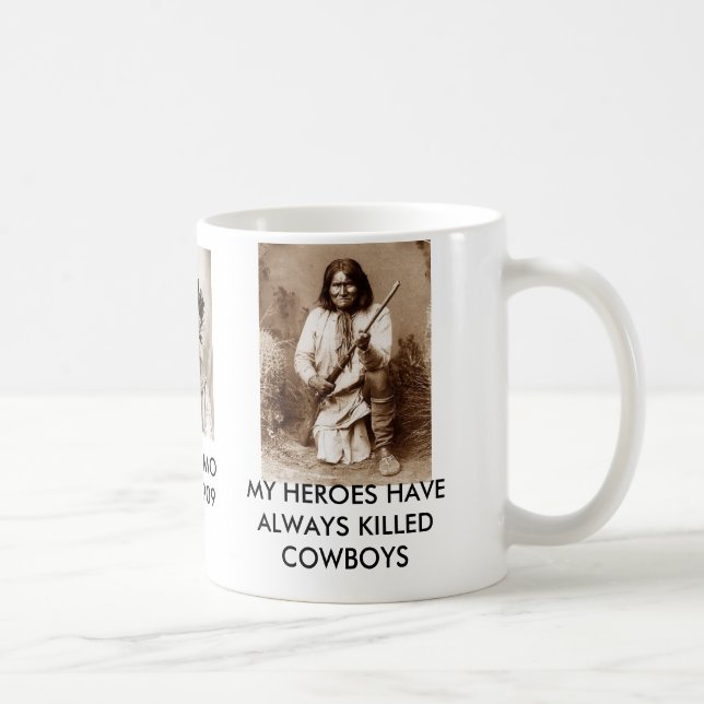 MUG MES HÉROS ONT TOUJOURS TUÉ DES COWBOYS (Droite)