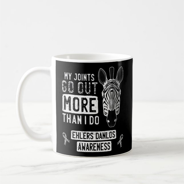 Mug Mes Joints Sortez Ehlers-Danlos Syndrome Eds Award (Gauche)