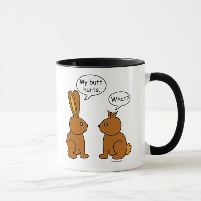 Mug Mes maux de bout ! - Ce qui ? (Droite)