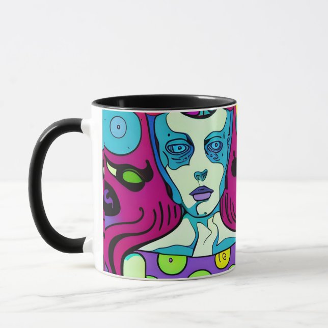 Mug mes meilleurs amis physcodelic (Gauche)