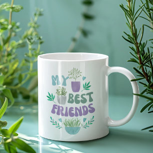 Mug Mes meilleurs amis sont la Musique Plante