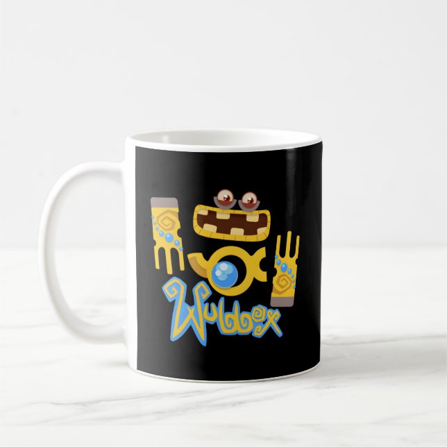 Mug Mes Monstres Chantant Wubbox Bleu Petit (Gauche)