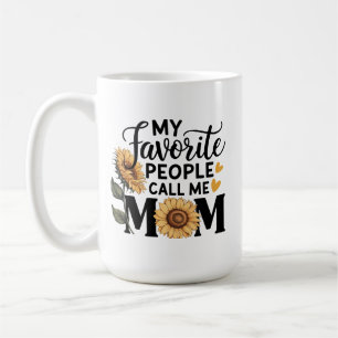 Mug Mes personnes préférées appellent maman Cadeau de
