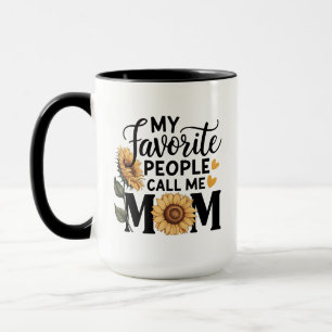 Mug Mes personnes préférées appellent maman Cadeau de