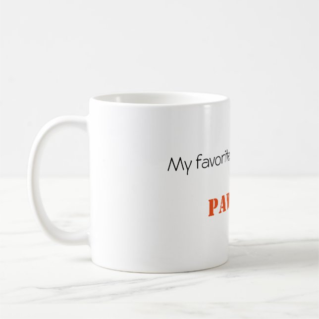 Mug Mes personnes préférées m'appellent (Gauche)