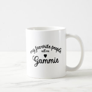 Mug Mes personnes préférées m'appellent Gammie Heart G