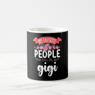 Mug Mes personnes préférées m'appellent Gigi la fête d