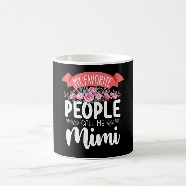 Mug Mes personnes préférées m'appellent Mimi la fête d (Centre)