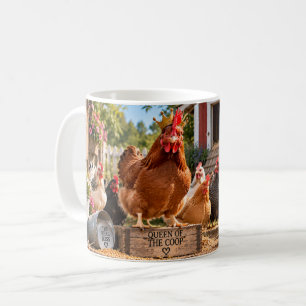 Mug Mes poules gèrent le poulailler