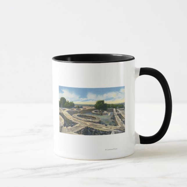 Mug Mesa Verde Nat. Parc, Colorado - Sun Temple (Droite)
