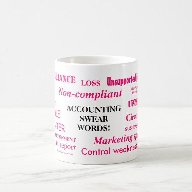 Mug Mesdames Comptabiliser les mots ! ! Comptant amusa (Centre)