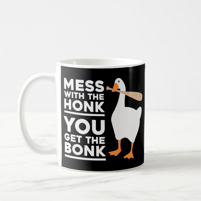 Mug Mess Avec Le Miel Vous Obtenez Le Bonk (Gauche)