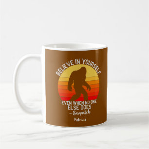 Mug Message amusant de Big Foot/Sasquatch