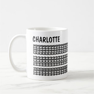 Mug Message caché Nom personnalisé Cadeau Sarcastique 