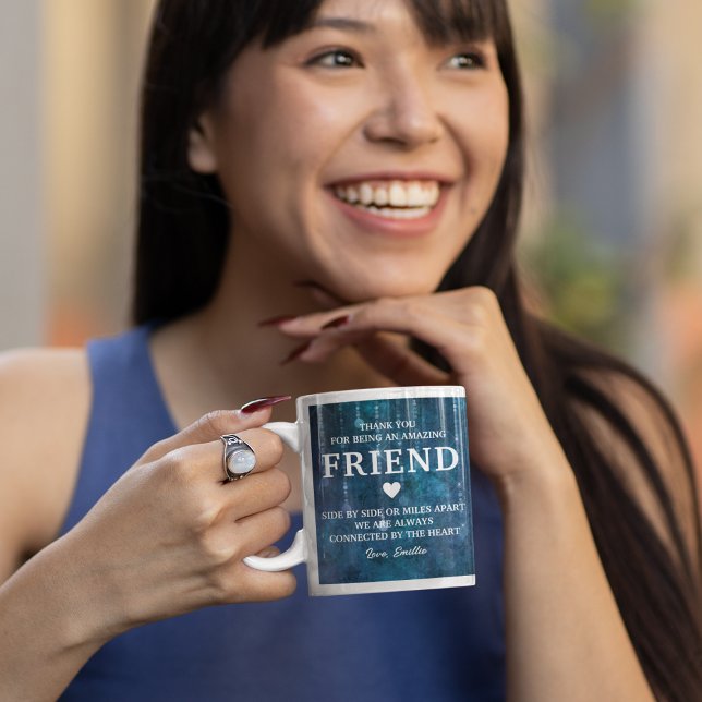 Mug Message de coeur Merci fille Personnalisé (Daughter Thank You Heartfelt Message Personalized Coffee Mug
)