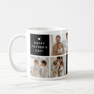 Mug Message 'Meilleur Papa du Monde' Collage personnal