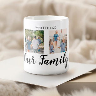Mug Message personnalisé de la famille 4