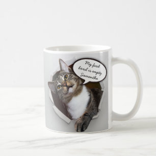 Mug Message personnalisé par chat de interruption
