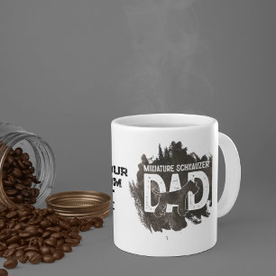 Mug Message personnalisé Schnauzer miniature Chien de 