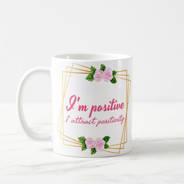Mug message positif pour l'amour de soi (Gauche)