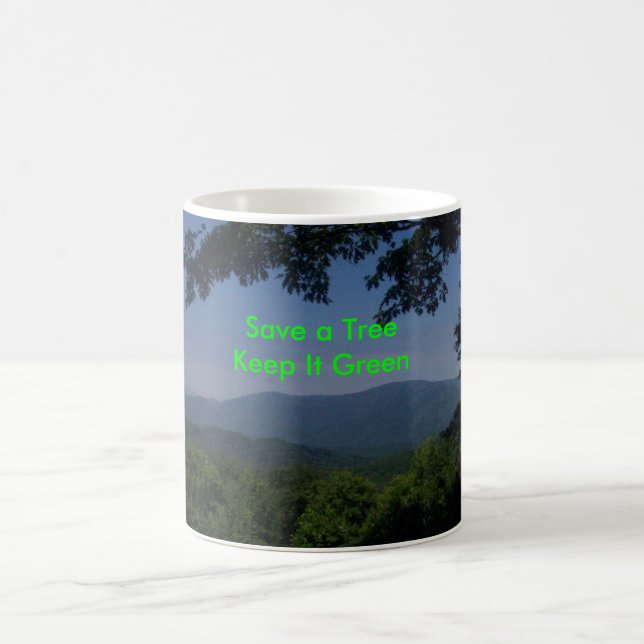 Mug Message Vert (Centre)