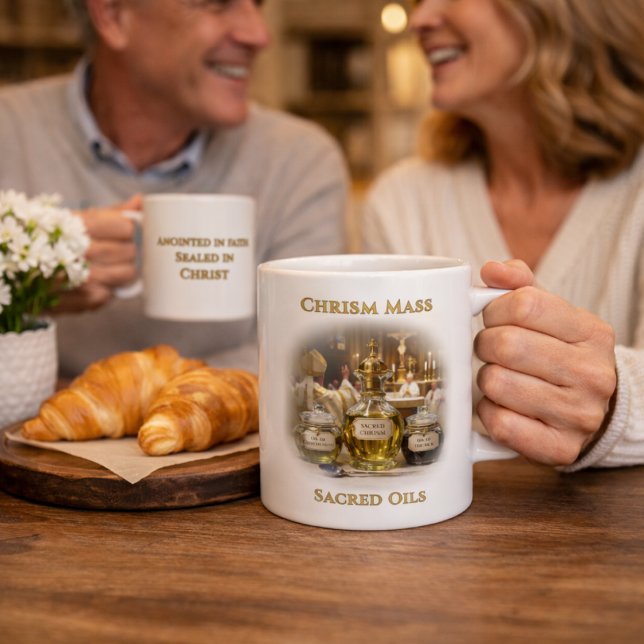 Mug Messe du saint chrême  Conception de cathédrale de (Créateur téléchargé)