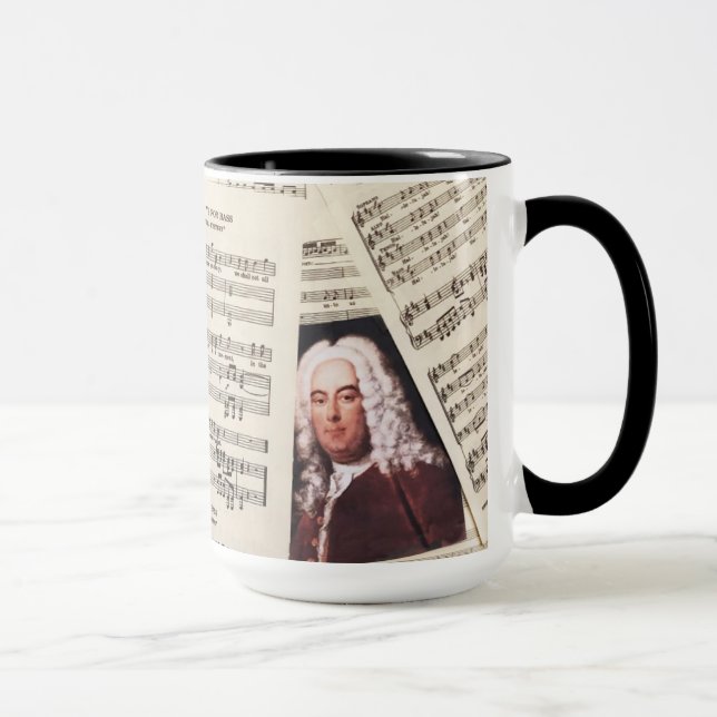 Mug MESSIAH de Handel pour BASS & BARITONE (Droite)