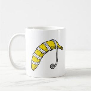 Mug 🍌 mesure de banane, pop-art