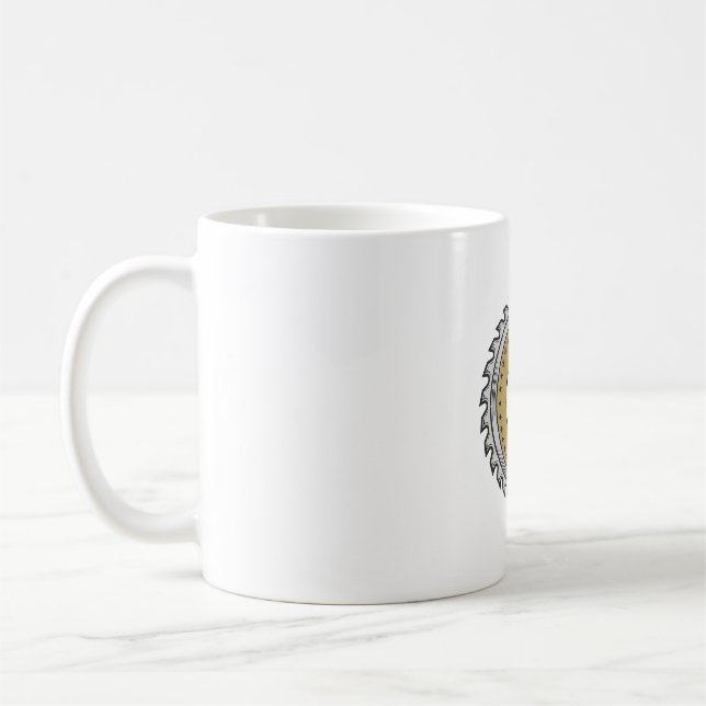 Mug Mesure Mesure Coupe Jurer Répéter Lame de Scie Che (Gauche)