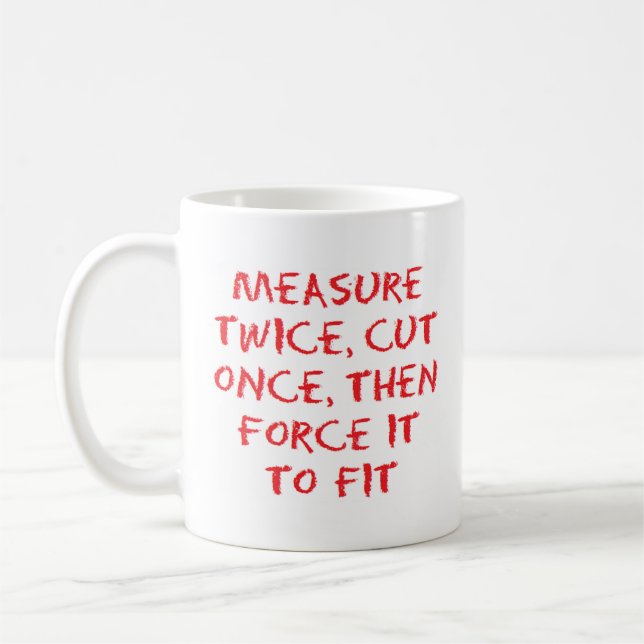 Mug Mesurer et forcer (Gauche)