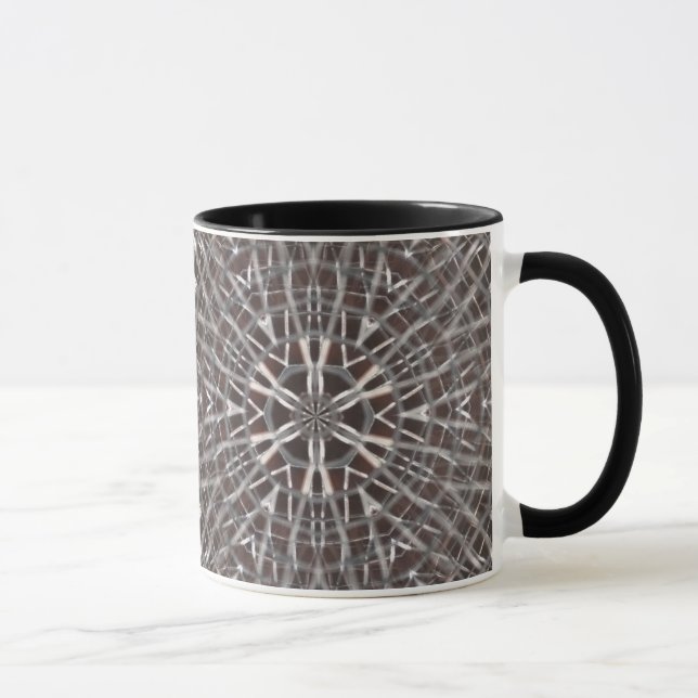 Mug Métal Maillé Argent (Droite)