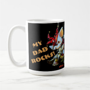 Mug Metalphant Jester Mon père Rocks Mug