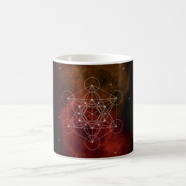 Mug Métatron, chakra, zen, géométrie sacrée, angel (Centre)