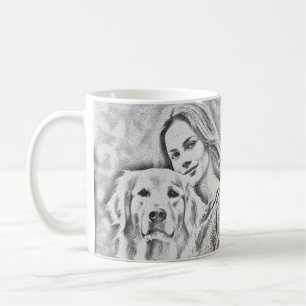 Mug Mete golden retriever Meilleur Chien Maman Jamais 