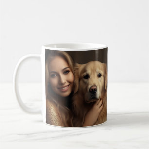 Mug Mete golden retriever Meilleur Chien Maman Jamais 
