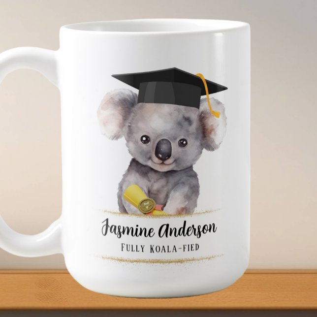 Mug Mete Graduation Koala personnalisée (Créateur téléchargé)