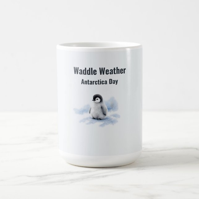 Mug Météo de la Marche Antarctique Jour (Centre)