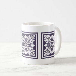 Mug Météorologie Purple Acorn et Feuille Conception