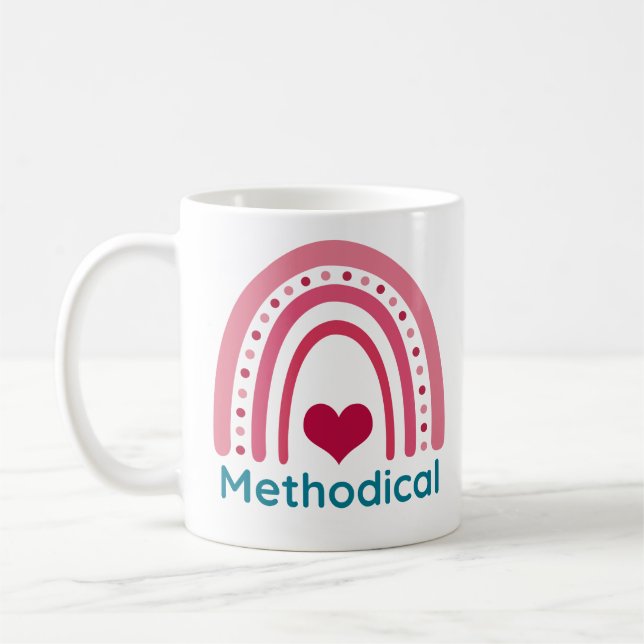 Mug Méthode Viva Magenta Boho Arc-en-ciel (Gauche)