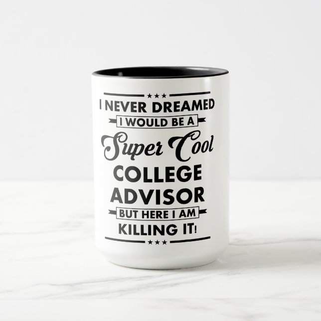 Mug Métier/Profession drôle Super Conseiller Cool (Centre)
